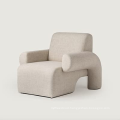 Fabric lounge chair for living room